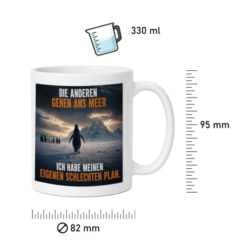 Tasse »Die anderen gehen ans Meer«
