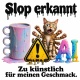 Tasse »Slop erkannt – Zu künstlich für meinen Geschmack«