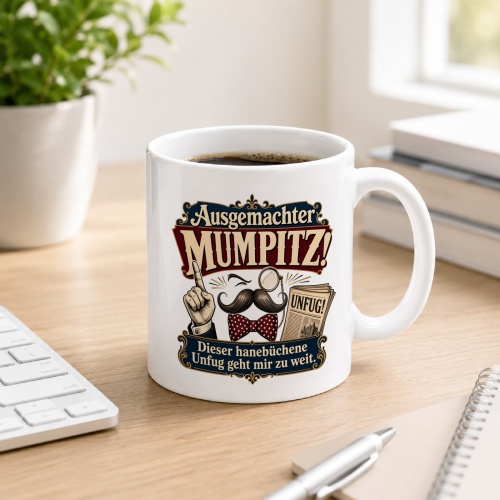 Tasse »Ausgemachter Mumpitz! Dieser...