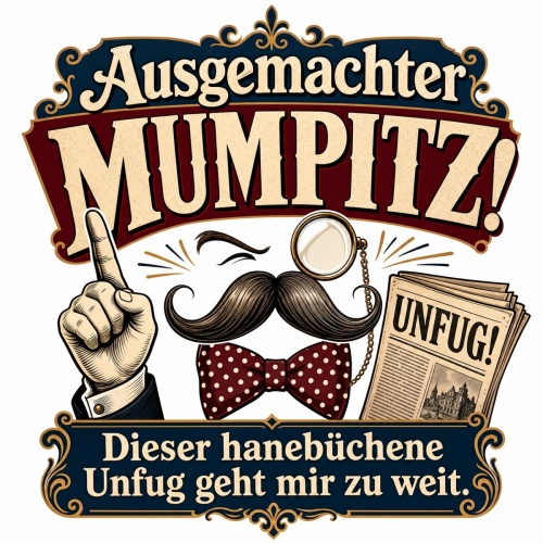 Tasse »Ausgemachter Mumpitz! Dieser...