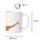 Tasse »Giraffe trinkt Kaffee«