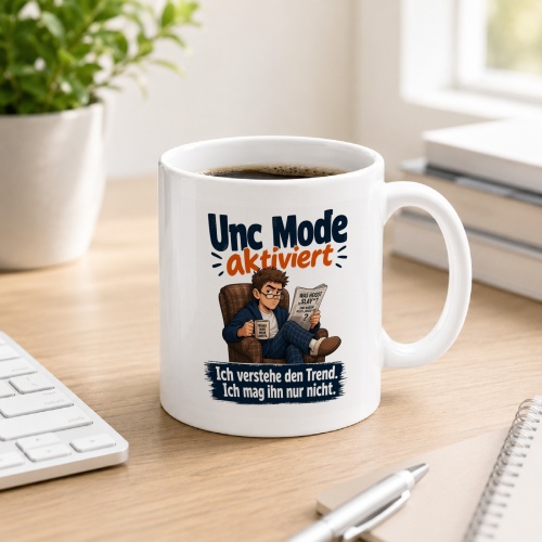 Tasse »Unc Mode aktiviert – Ich verstehe den...