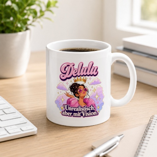 Tasse »Delulu – Unrealistisch, aber mit...