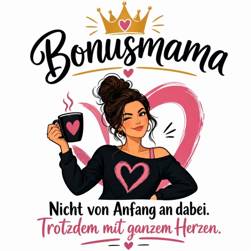 Tasse »Bonusmama – Nicht von Anfang an...