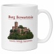 Tasse »Burg Berwartstein – Felsenfest. Wehrhaft. Sagenumwoben.«