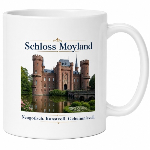 Tasse »Schloss Moyland – Neugotisch &...