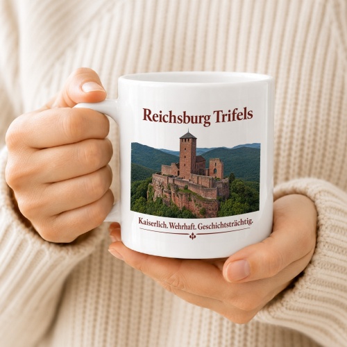 Tasse »Reichsburg Trifels – Kaiserlich. Wehrhaft.«