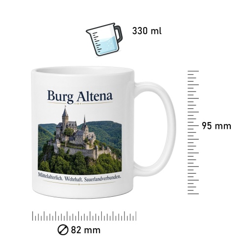 Tasse »Burg Altena – Sauerlandverbunden«
