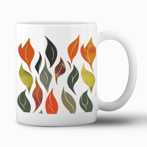 Tasse "Herbstblätter"