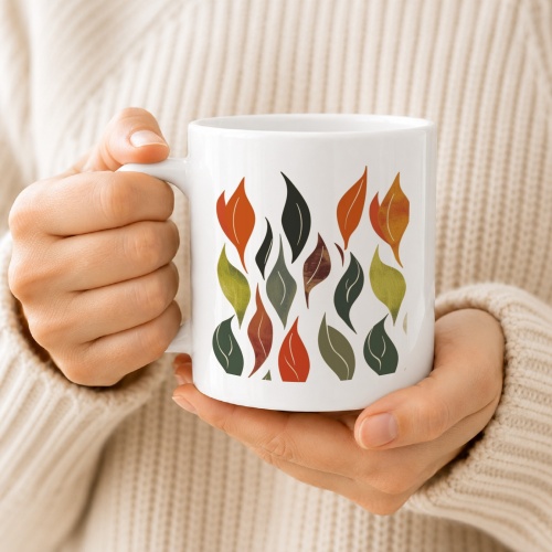 Tasse »Herbstblätter«