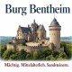 Tasse »Burg Bentheim – Mächtig. Mittelalterlich. Sandsteinern.«