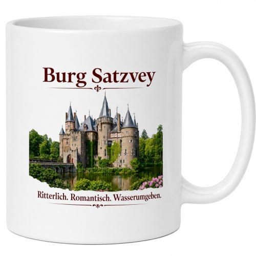 Tasse »Burg Satzvey – Ritterlich &...