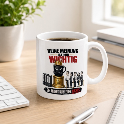 Tasse »Deine Meinung ist mir wichtig. Sie...