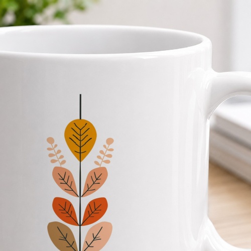 Tasse »Blätter Mid-Century«