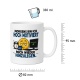 Tasse »Morgens bin ich hoch motiviert mich wieder hinzulegen«