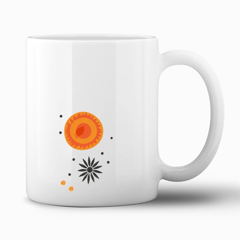 Tasse "Flower Mid-Century"