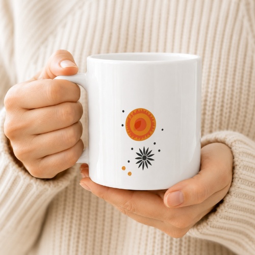 Tasse »Flower Mid-Century«