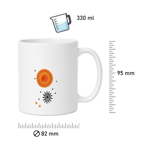 Tasse »Flower Mid-Century«