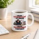 Tasse »Meine Leistungsbereitschaft ist enorm«
