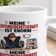 Tasse »Meine Leistungsbereitschaft ist enorm«