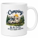 Tasse »Camping – Wo der Kaffee draußen besser schmeckt«