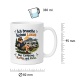 Tasse »Ich brauche keinen Luxus. Nur Camping, Kaffee und Ruhe.«
