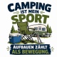 Tasse »Camping ist mein Sport«