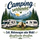 Tasse »Camping verbindet – Hauptsache draußen«