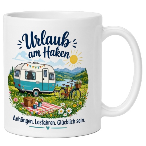 Tasse »Urlaub am Haken«