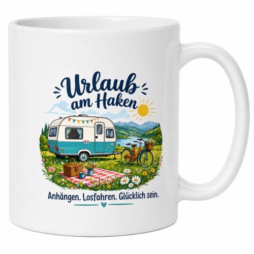 Tasse »Urlaub am Haken«