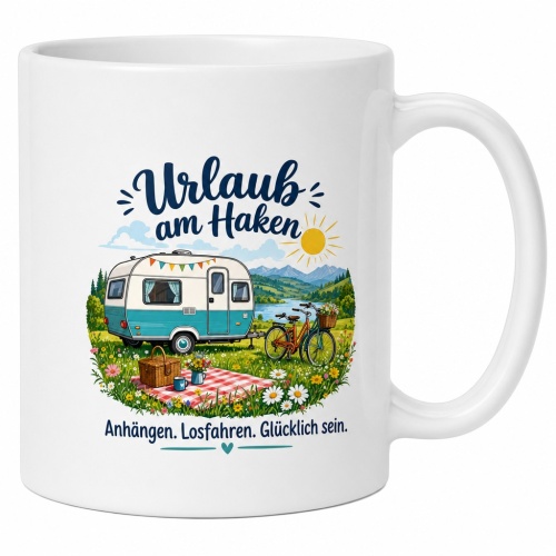 Tasse »Urlaub am Haken«