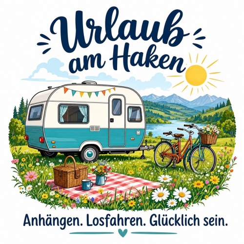 Tasse »Urlaub am Haken«