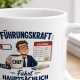 Tasse »Führungskraft führt hauptsächlich Kaffee zu«