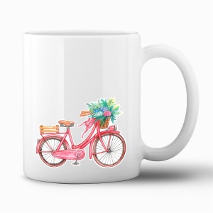 Tasse "Garten-Fahrrad"