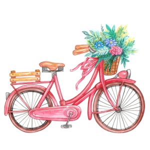 Tasse "Garten-Fahrrad"