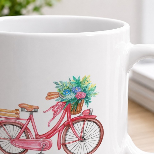 Tasse »Garten-Fahrrad«