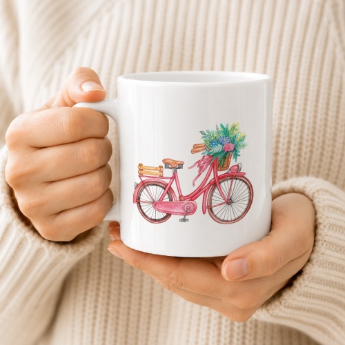 Tasse »Garten-Fahrrad«