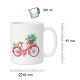 Tasse »Garten-Fahrrad«