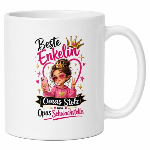 Tasse »Beste Enkelin – Omas Stolz & Opas...