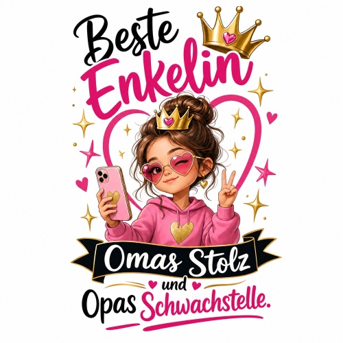Tasse »Beste Enkelin – Omas Stolz & Opas Schwachstelle«