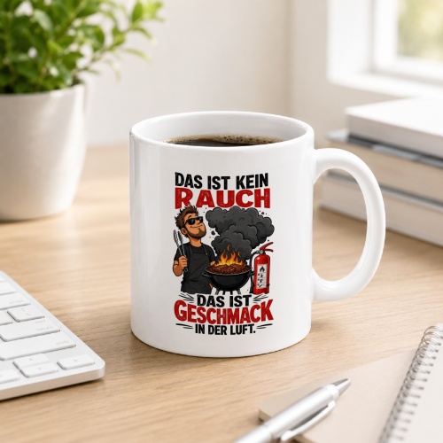 Tasse »Das ist kein Rauch, das ist Geschmack in der...