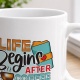 Tasse »Life begins after coffee«