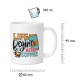 Tasse »Life begins after coffee«