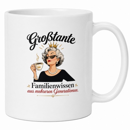 Tasse »Großtante – Familienwissen aus...