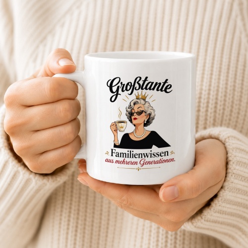 Tasse »Großtante – Familienwissen aus Generationen«