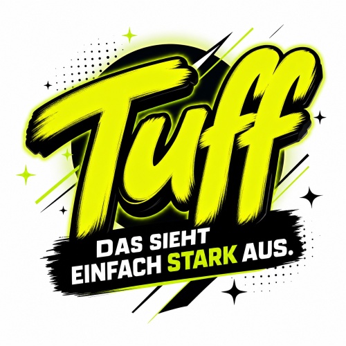 Tasse »Tuff – Das sieht einfach stark aus«