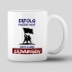 Tasse "Erfolg passiert nicht"