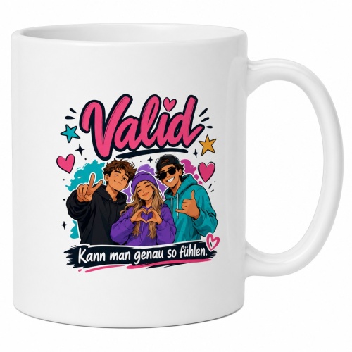 Tasse »Valid – Kann man genau so...