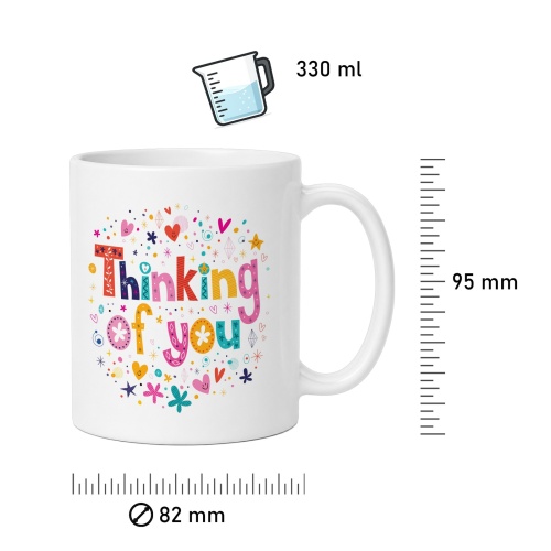Tasse »Thinking of you«