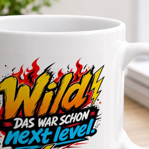 Tasse »Wild – Das war schon next level!«